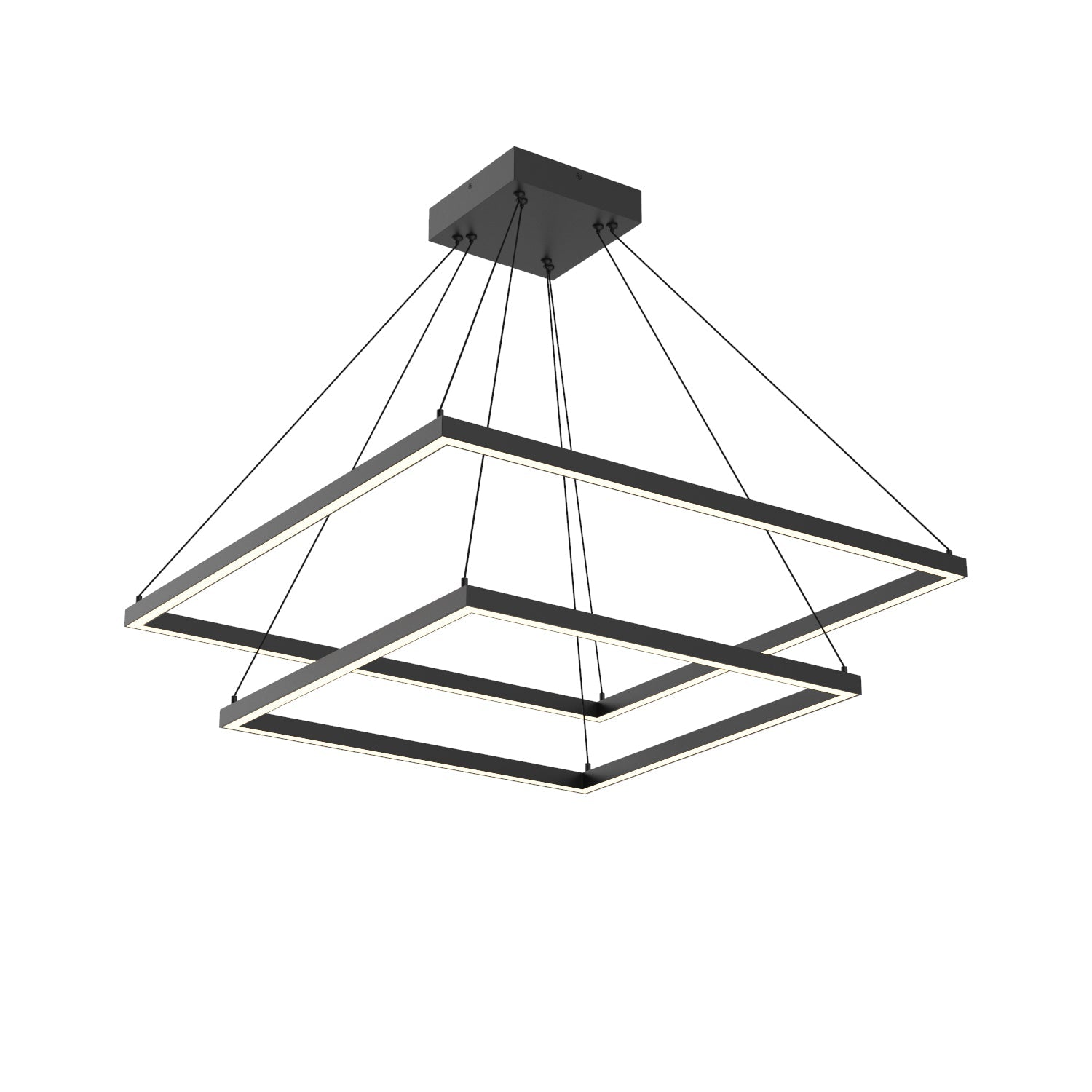 Piazza 32-in 2 Layer Chandelier