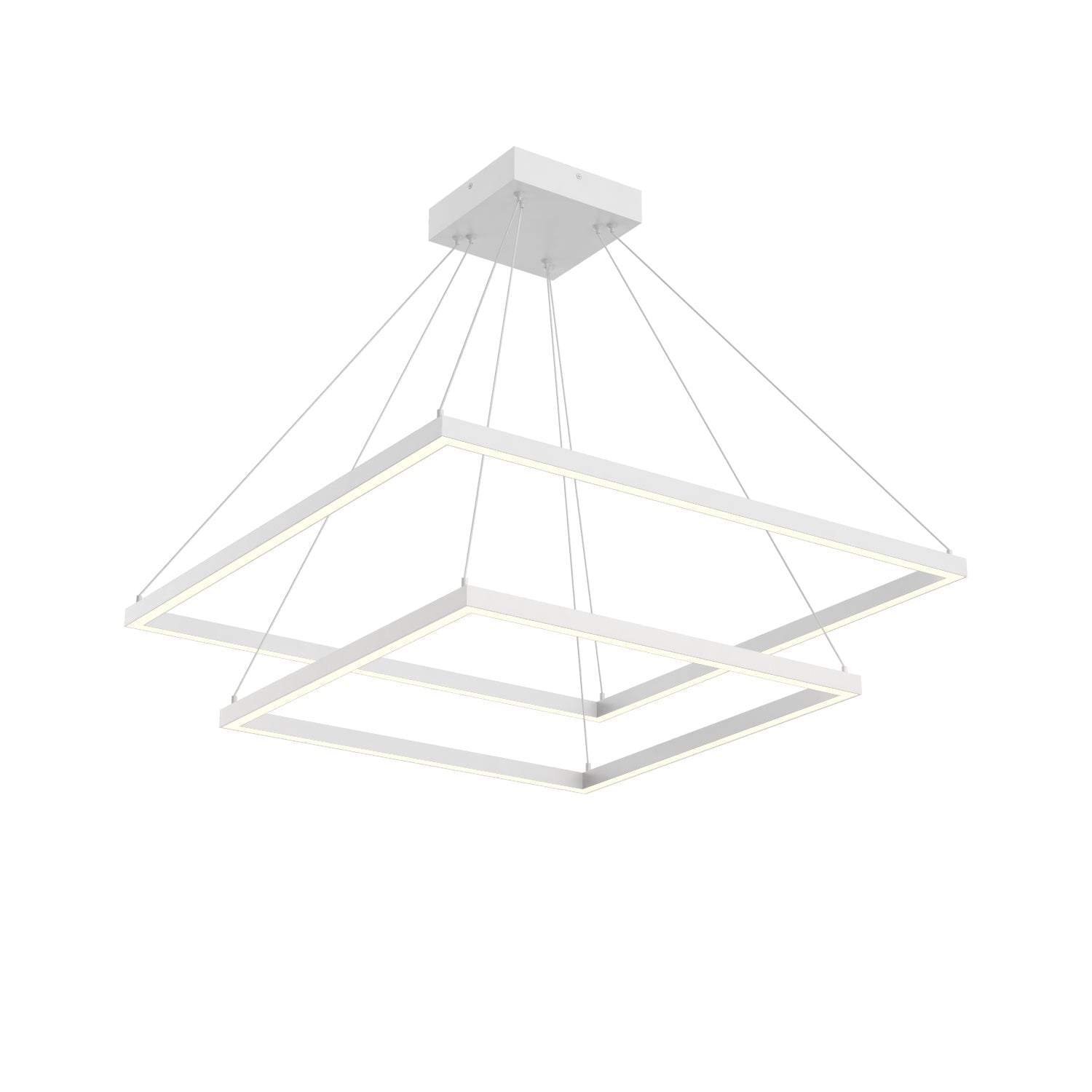 Piazza 32-in 2 Layer Chandelier