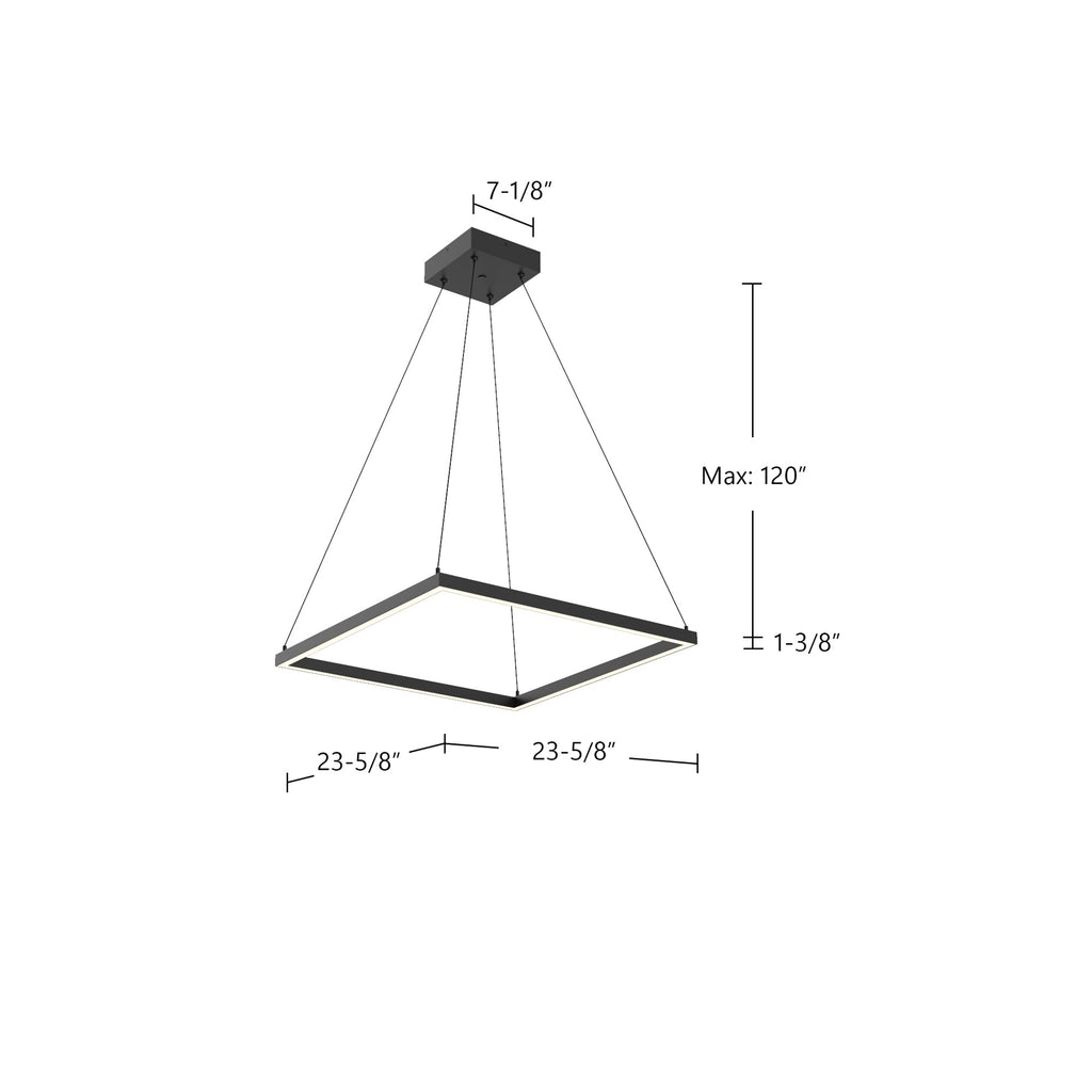 Piazza 24-in Pendant