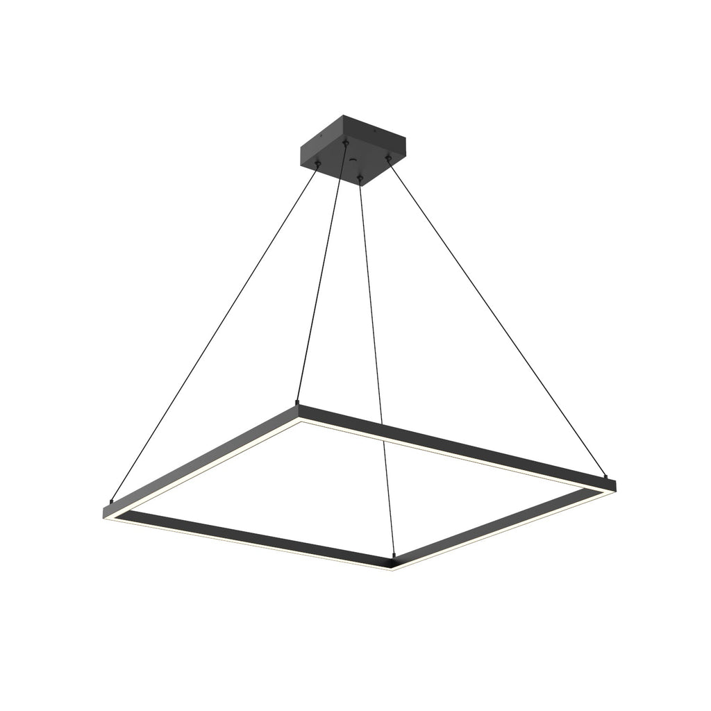Piazza 32-in Pendant — Black [Universal Voltage and 0-10 Dimming]
