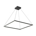 Piazza 36-in Pendant — Black [Universal Voltage and 0-10 Dimming]