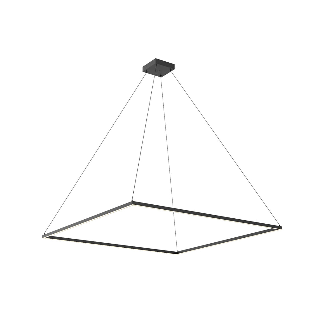 Piazza 60-in Pendant — Black [Universal Voltage and 0-10 Dimming]