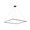 Piazza 60-in Pendant — Black [Universal Voltage and 0-10 Dimming]