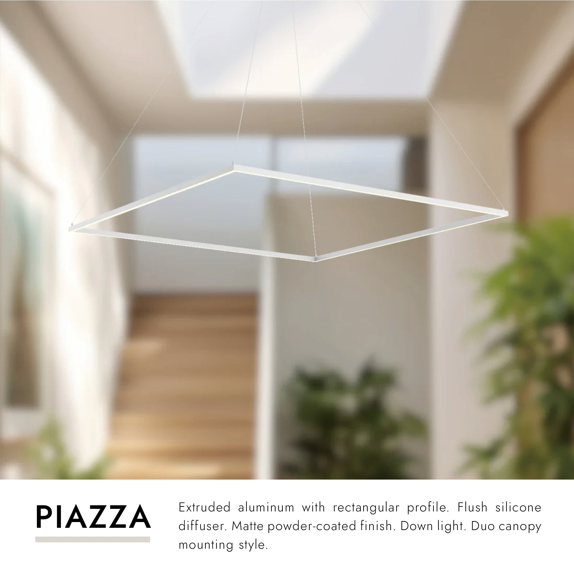 Piazza 60-in Pendant
