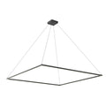 Piazza 72-in Pendant — Black