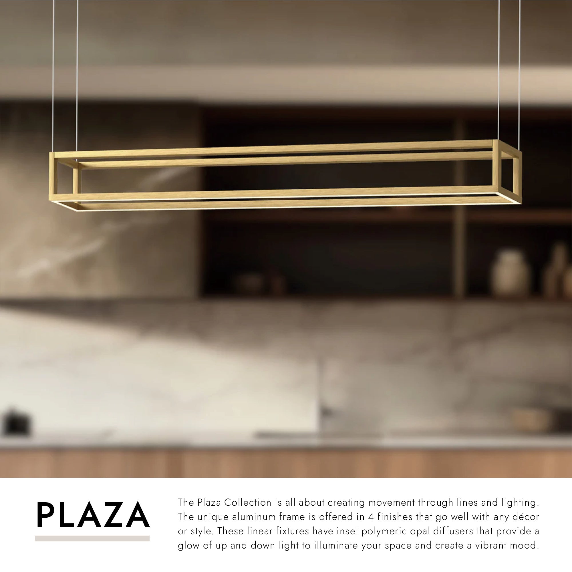 Plaza 48-inch Linear Pendant