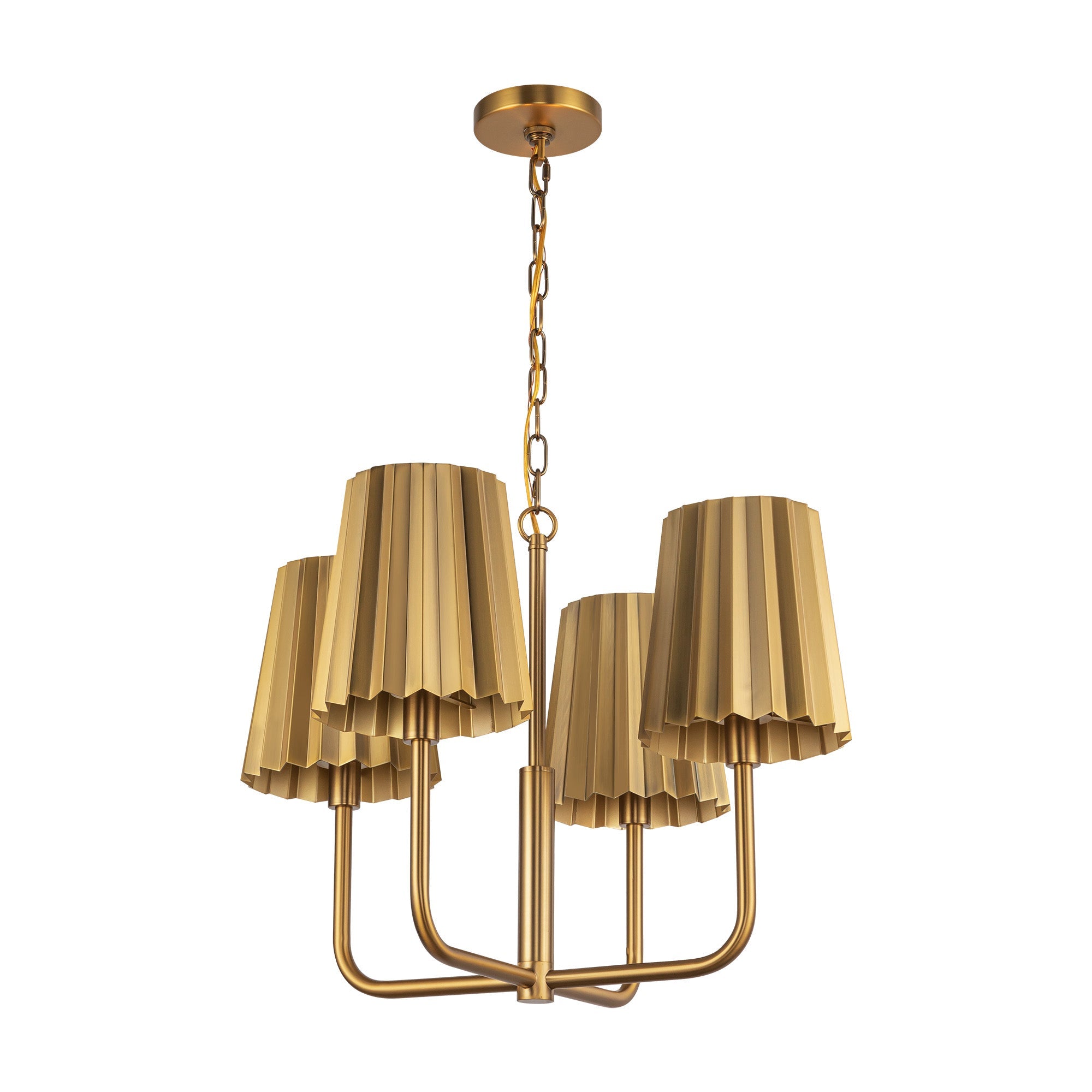 Plisse 23-in Chandelier