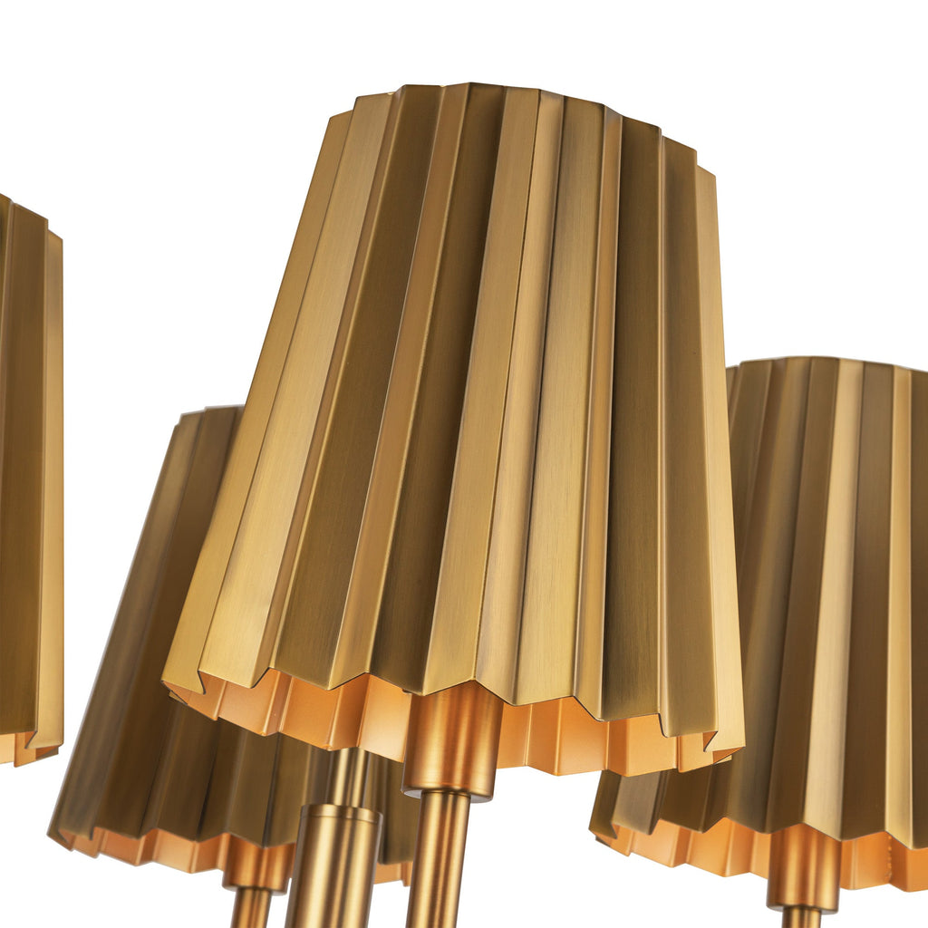 Plisse 23-in Chandelier
