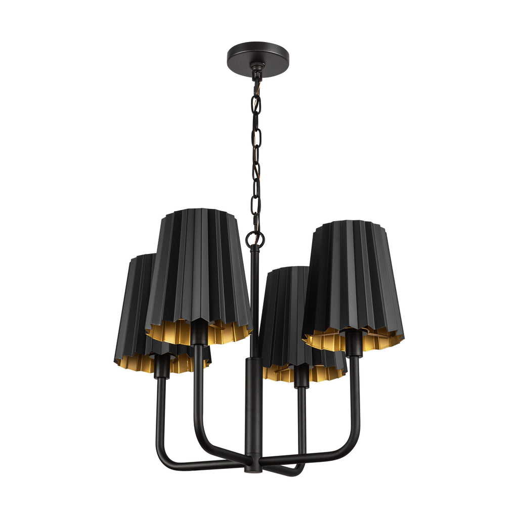 Plisse 23-in Chandelier
