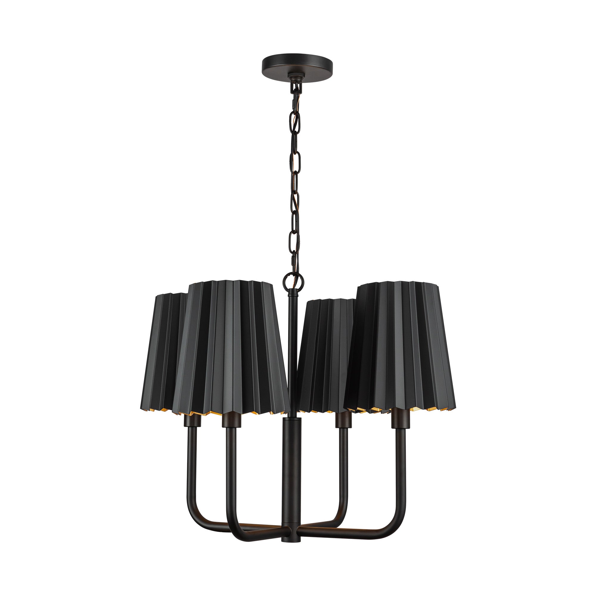 Plisse 23-in Chandelier