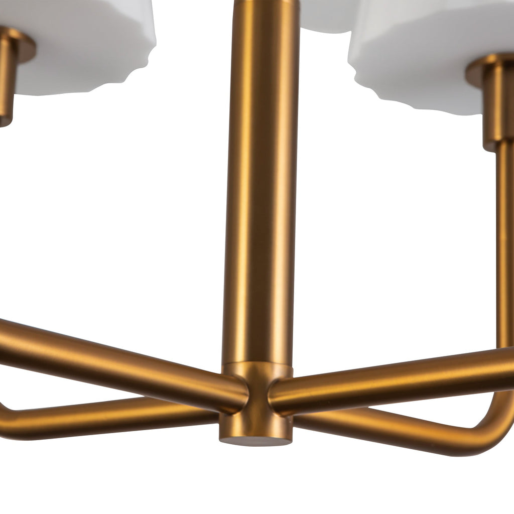 Plisse 23-in Chandelier