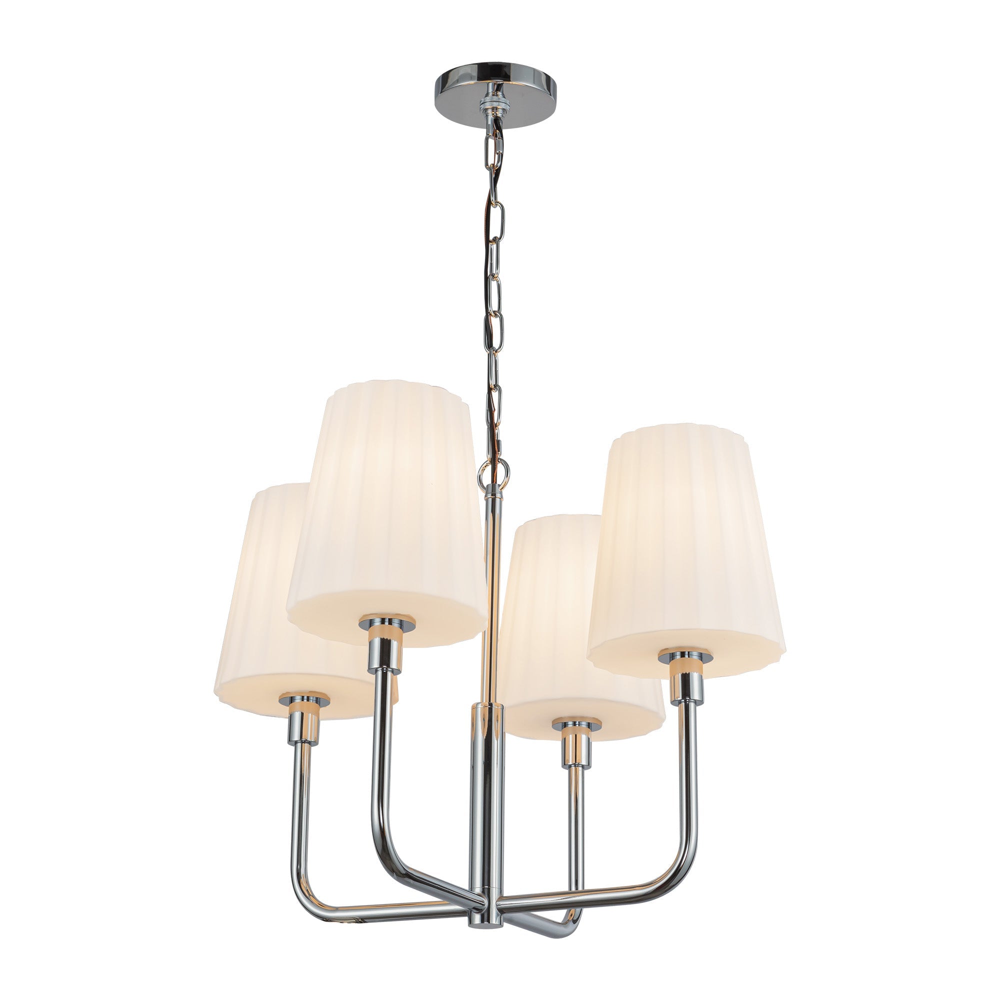 Plisse 23-in Chandelier