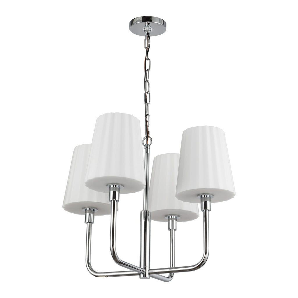 Plisse 23-in Chandelier