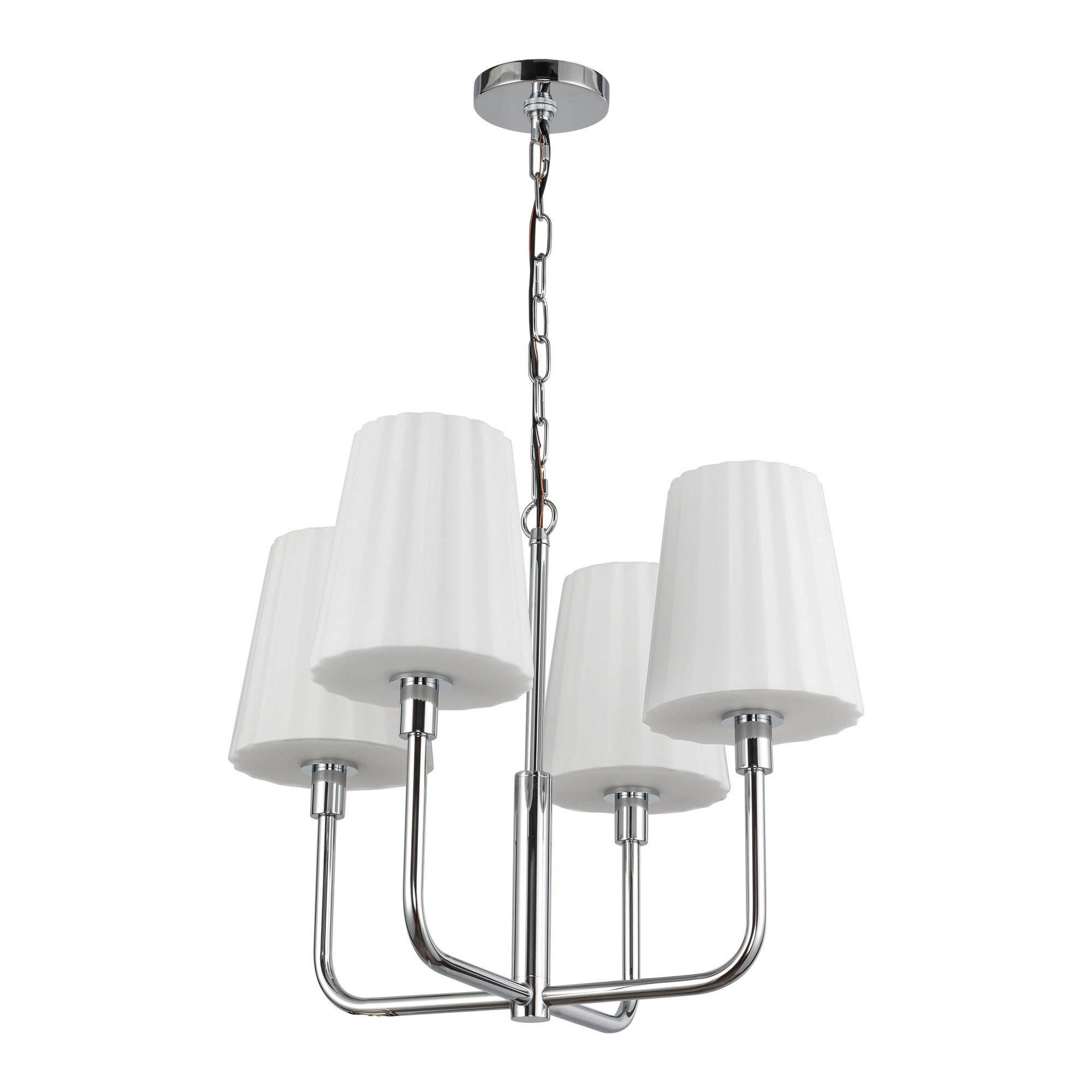 Plisse 23-in Chandelier