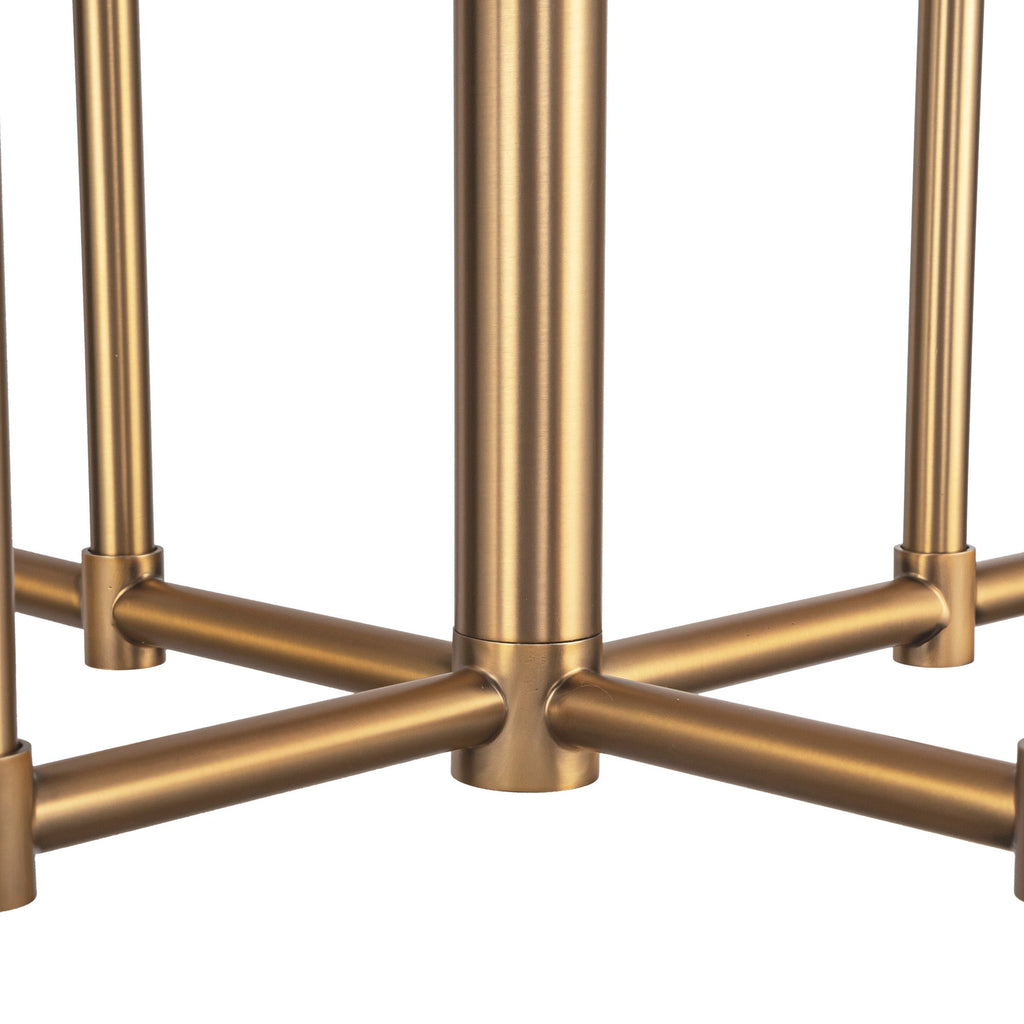 Plisse 30-in Chandelier
