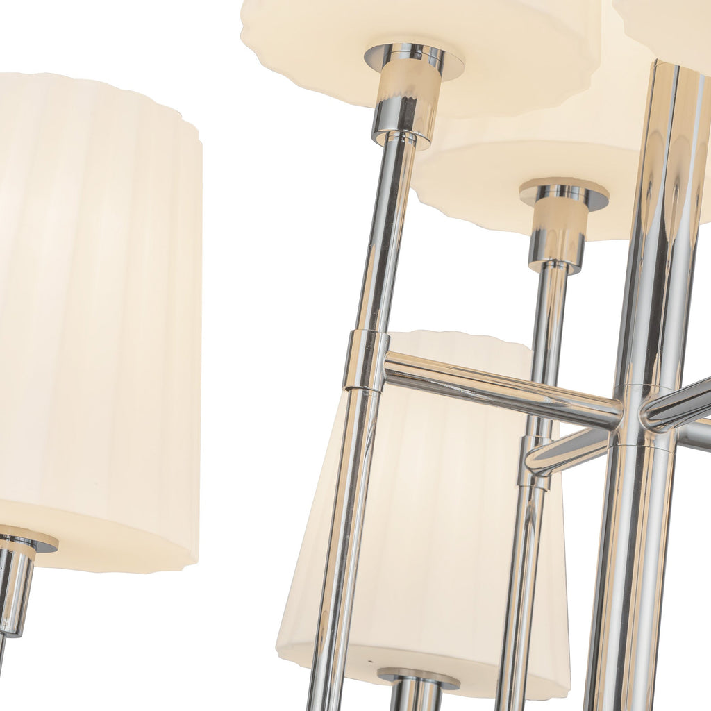 Plisse 30-in Chandelier