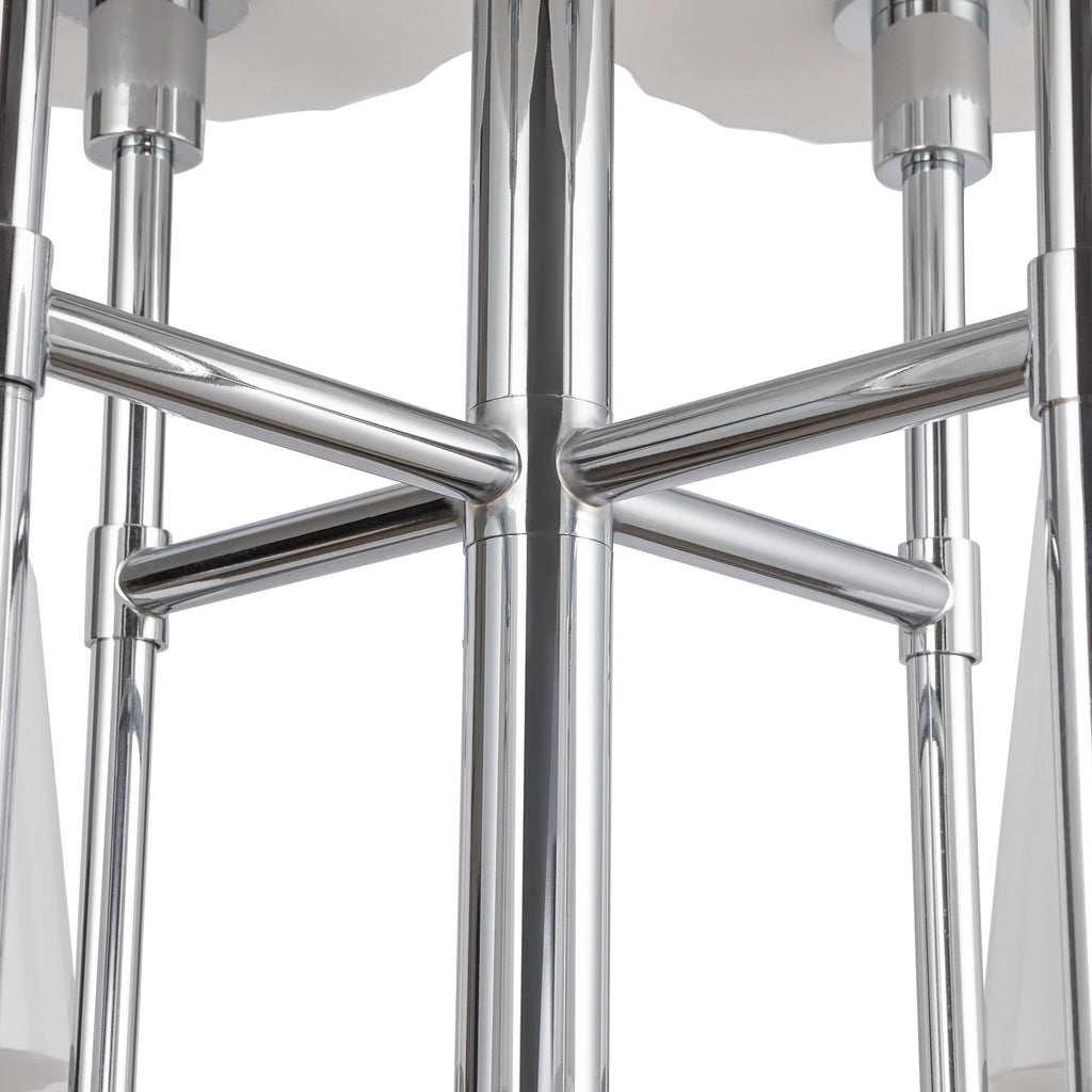 Plisse 30-in Chandelier