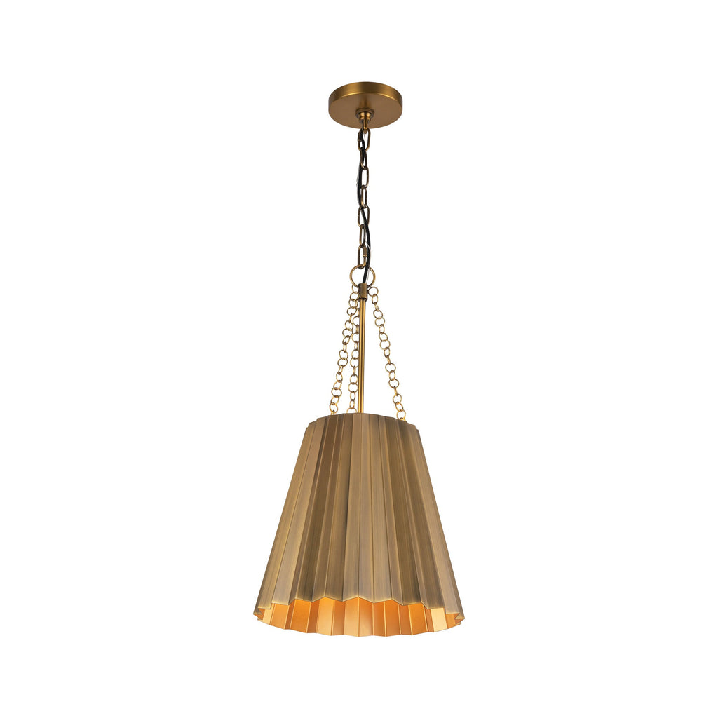 Plisse 12-in Pendant