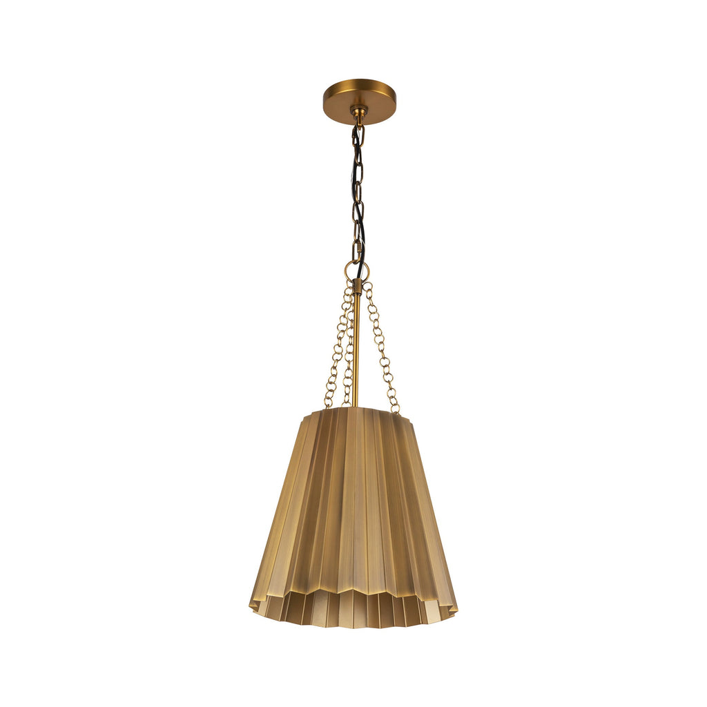 Plisse 12-in Pendant