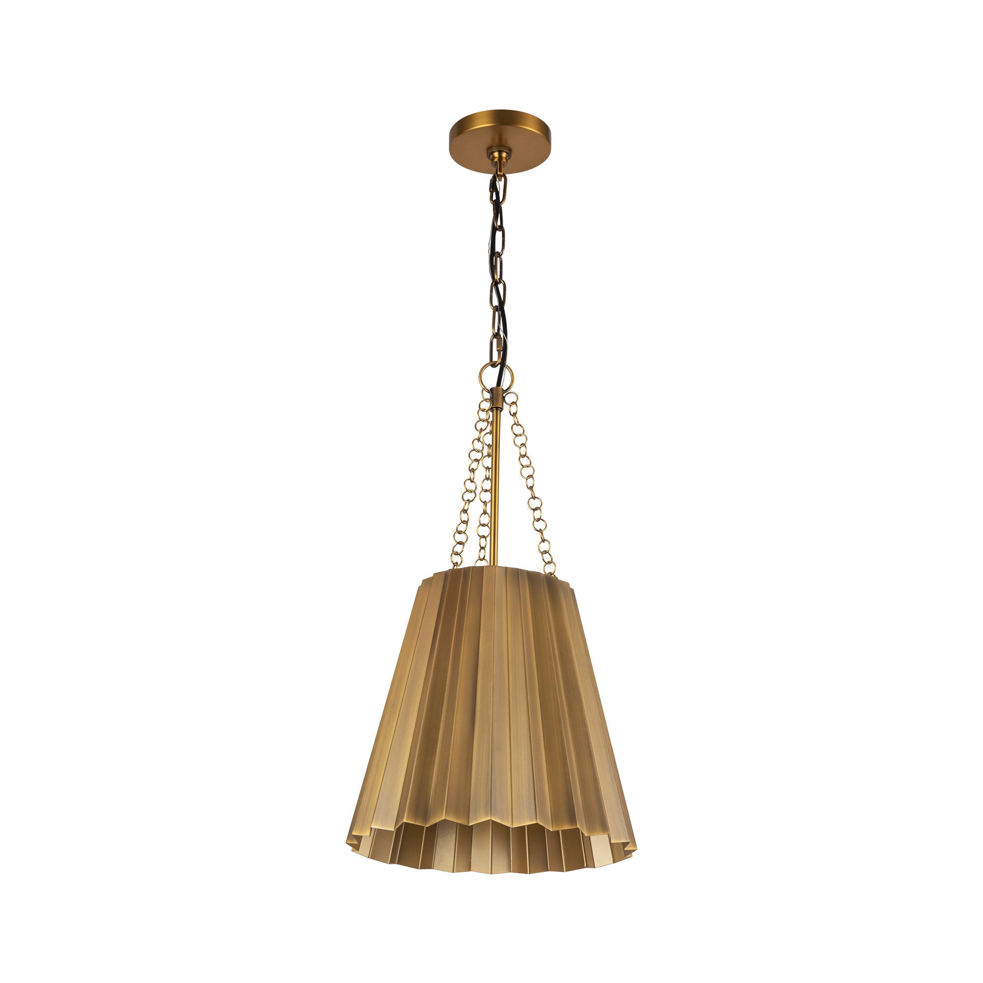 Plisse 12-in Pendant