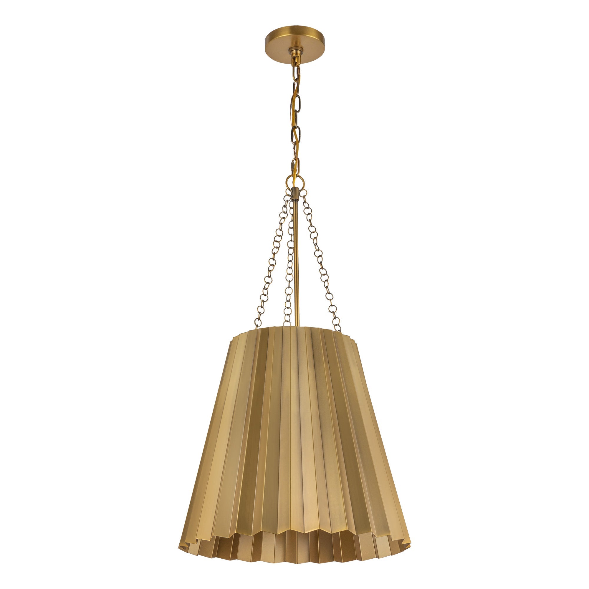 Plisse 16-in Pendant