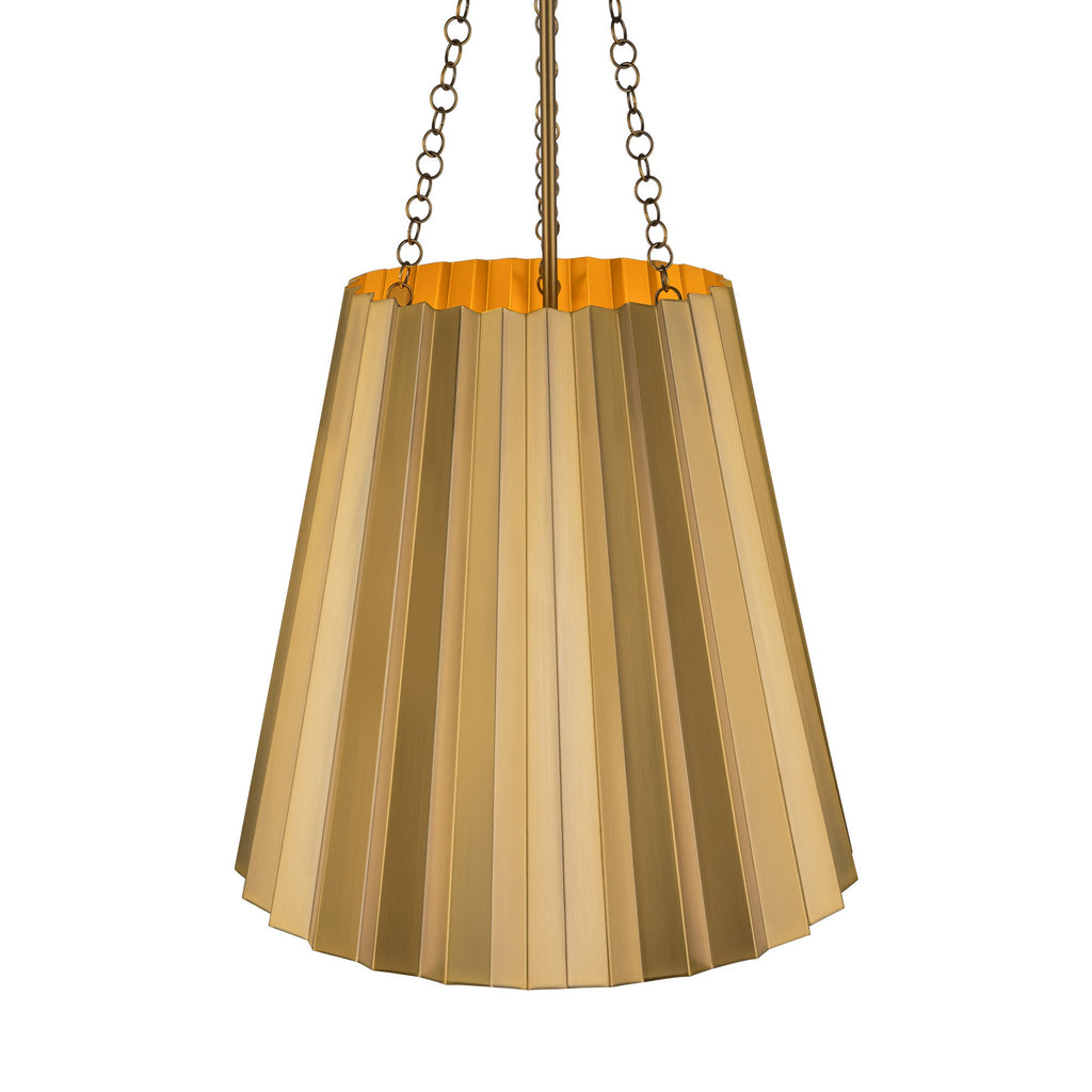 Plisse 16-in Pendant
