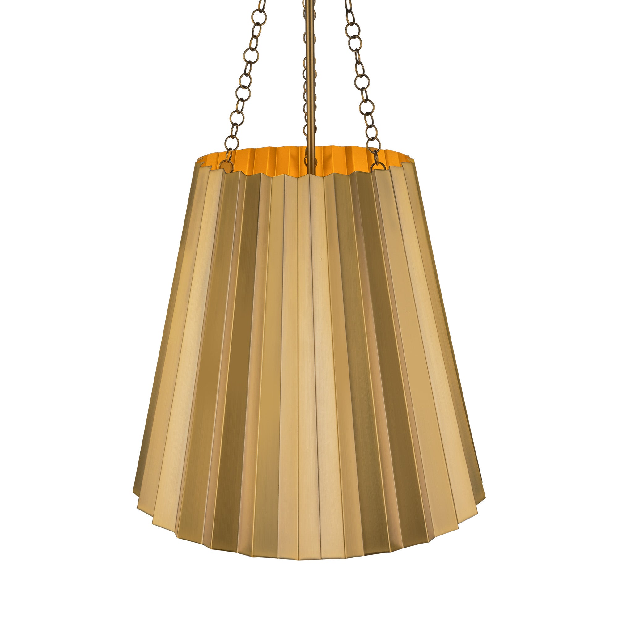 Plisse 16-in Pendant