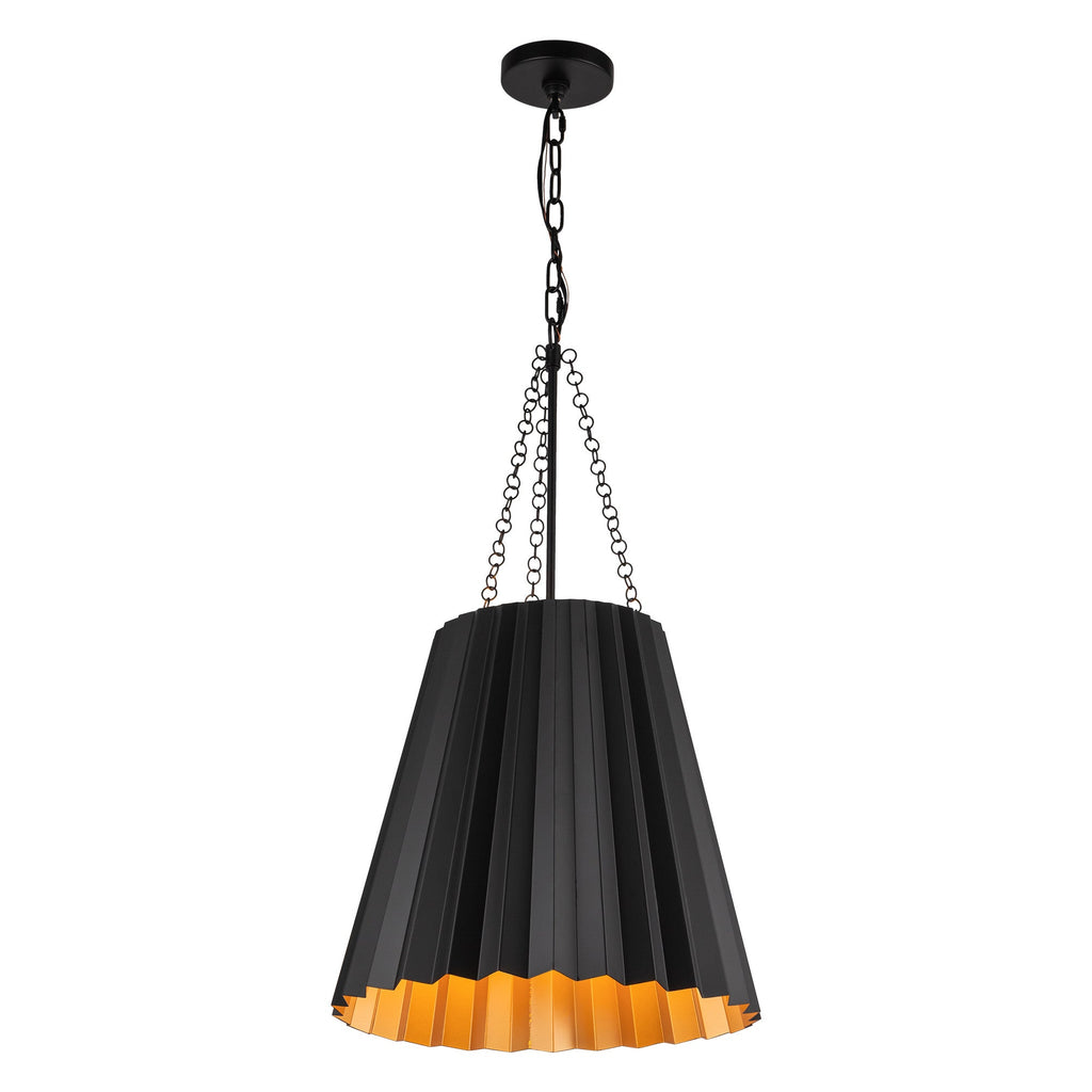 Plisse 16-in Pendant