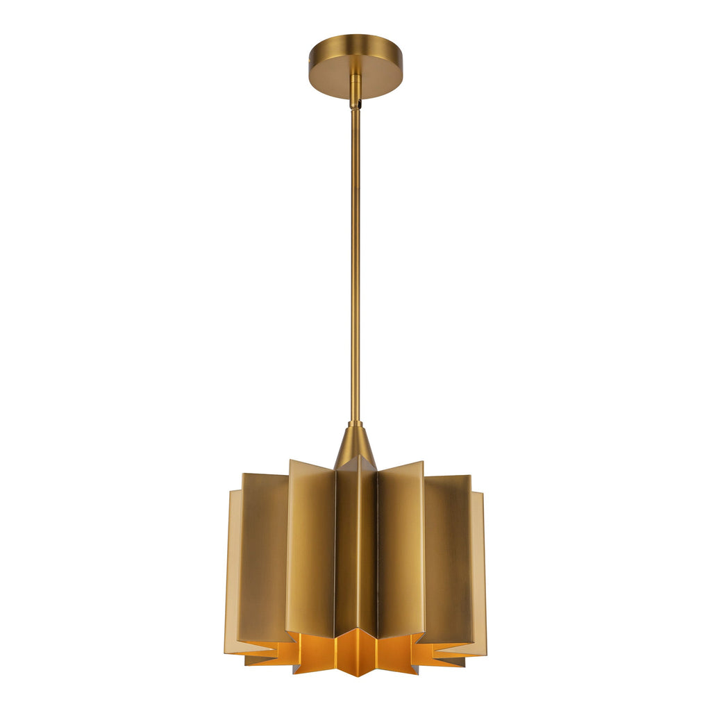 Plisse 12-in Pendant