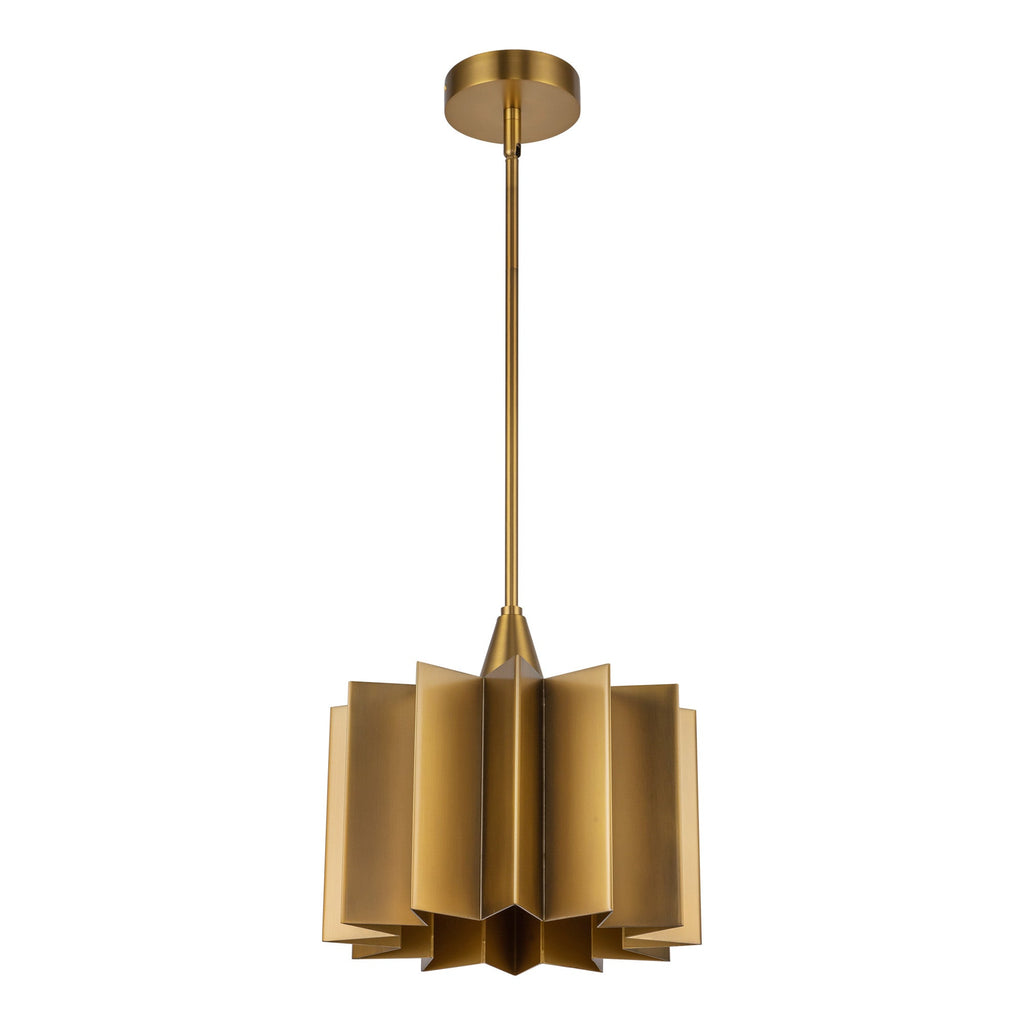 Plisse 12-in Pendant