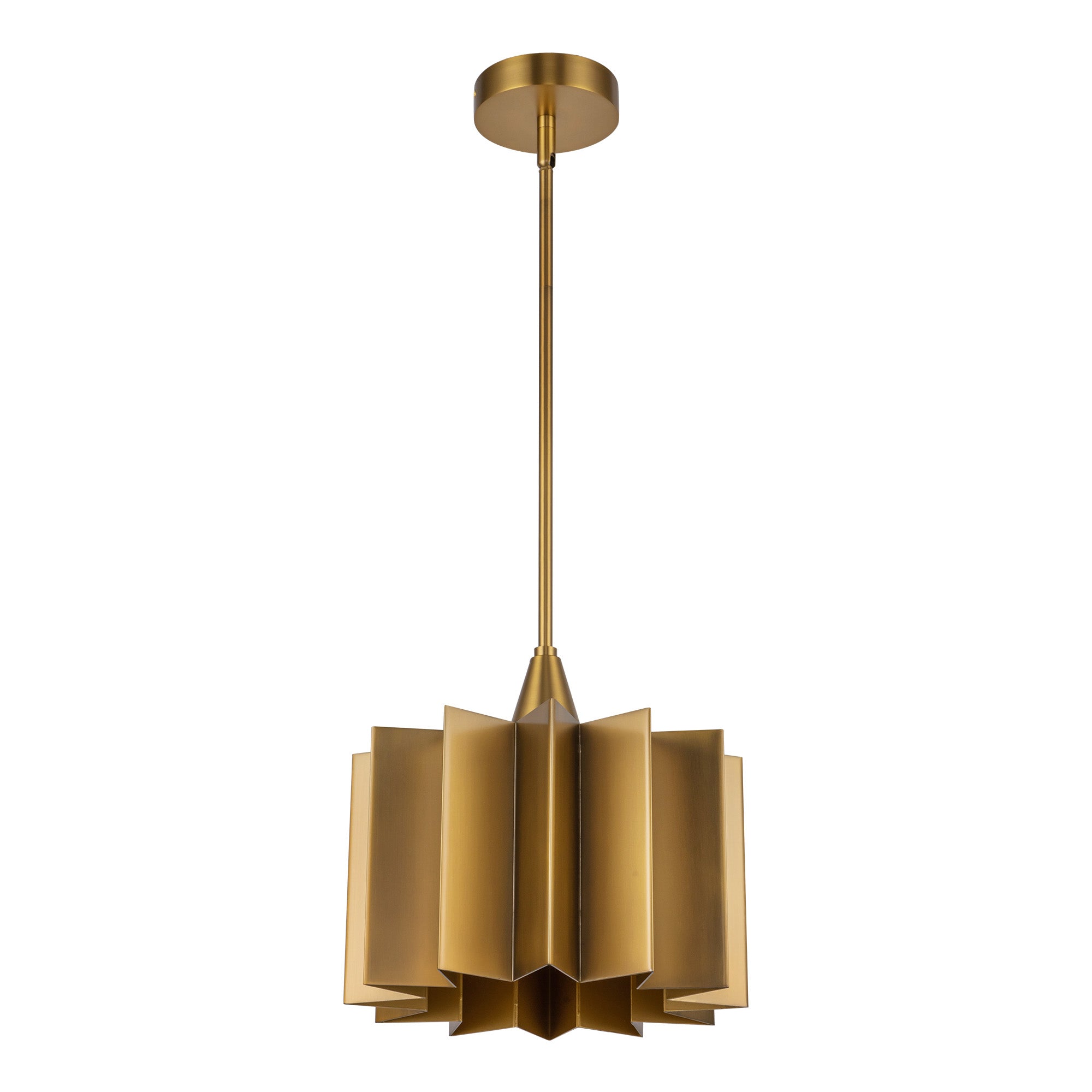 Plisse 12-in Pendant