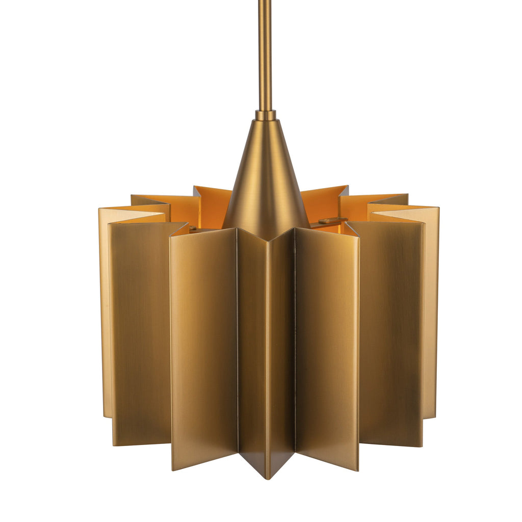 Plisse 12-in Pendant