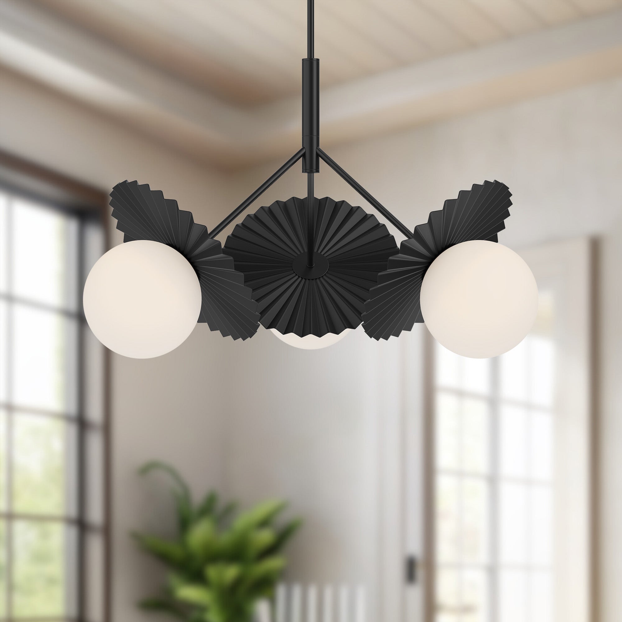 Plume 34-in Chandelier