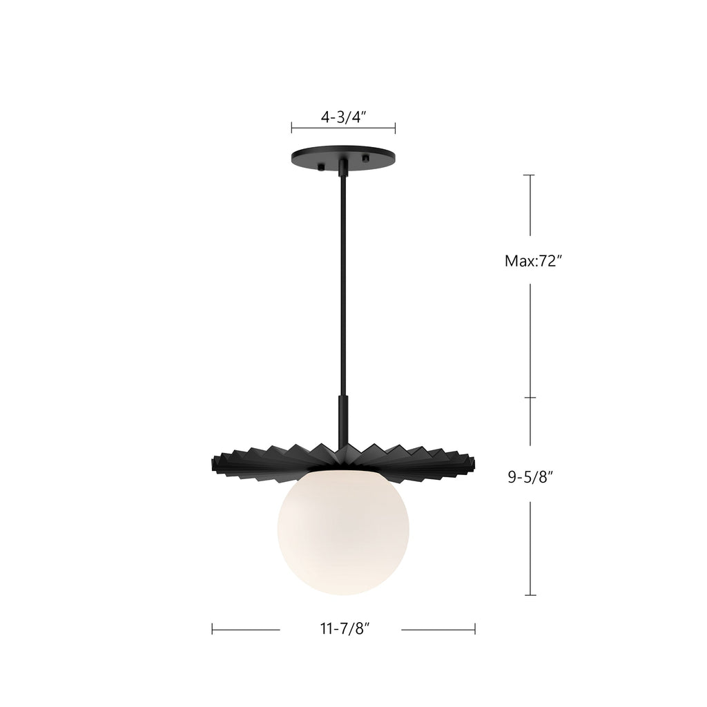 Plume 12-in Pendant