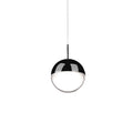 Pluto 4-in Pendant — Black Chrome