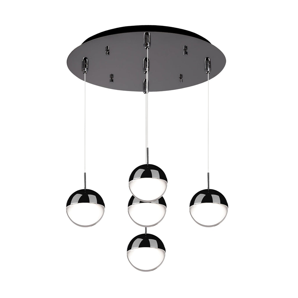 Pluto 4-in 5 Head Multi Pendant