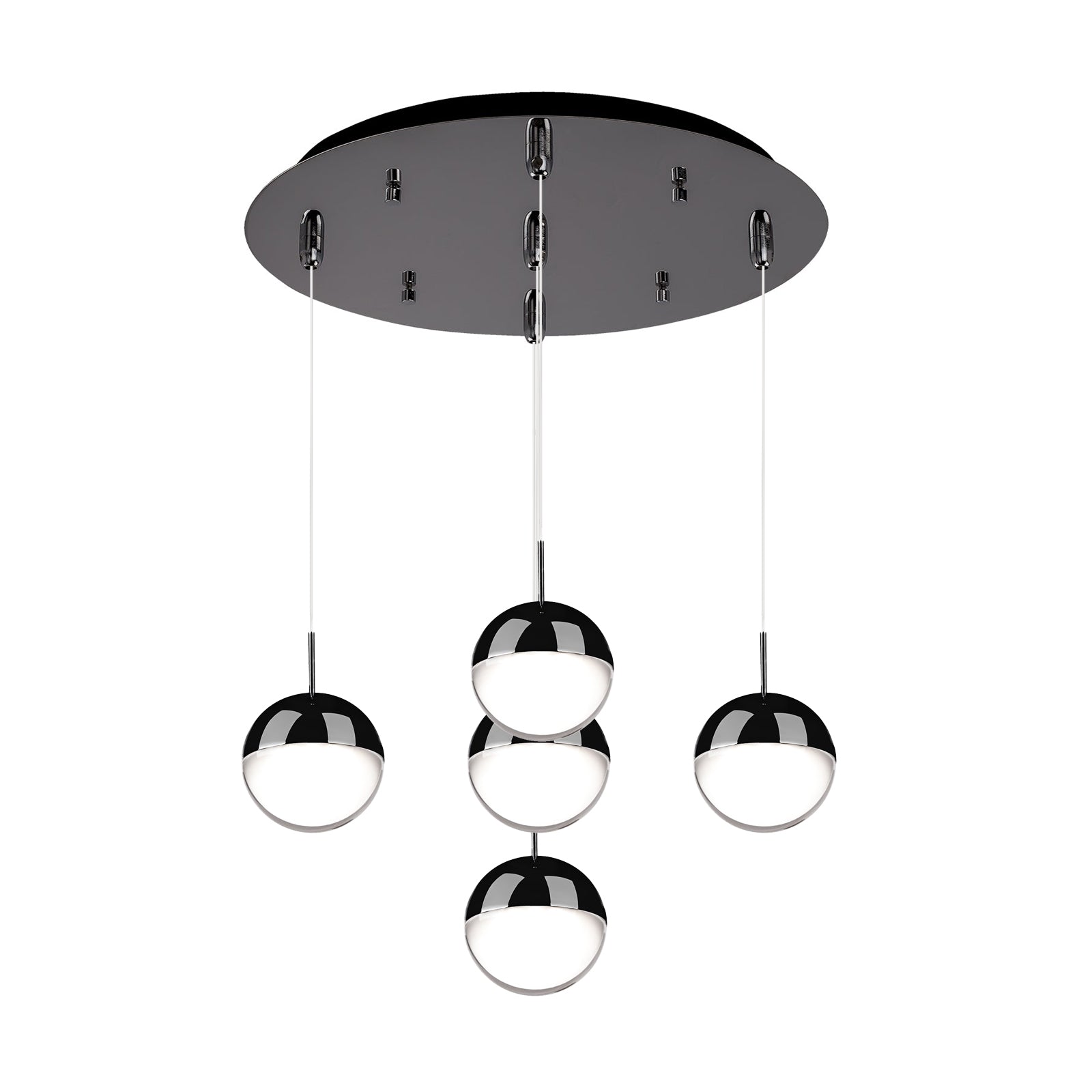 Pluto 4-in 5 Head Multi Pendant