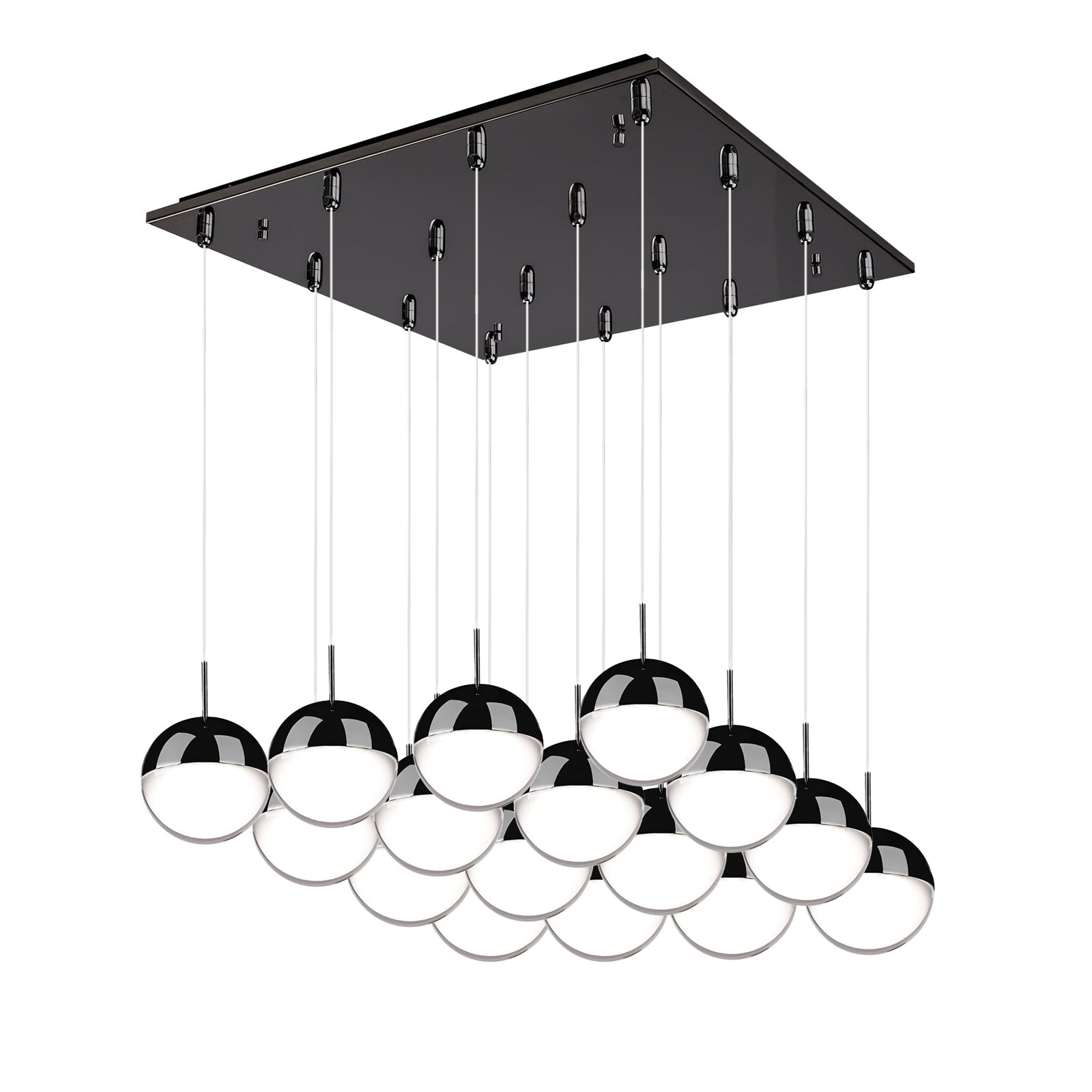 Pluto 4-in 16 Head Multi Pendant