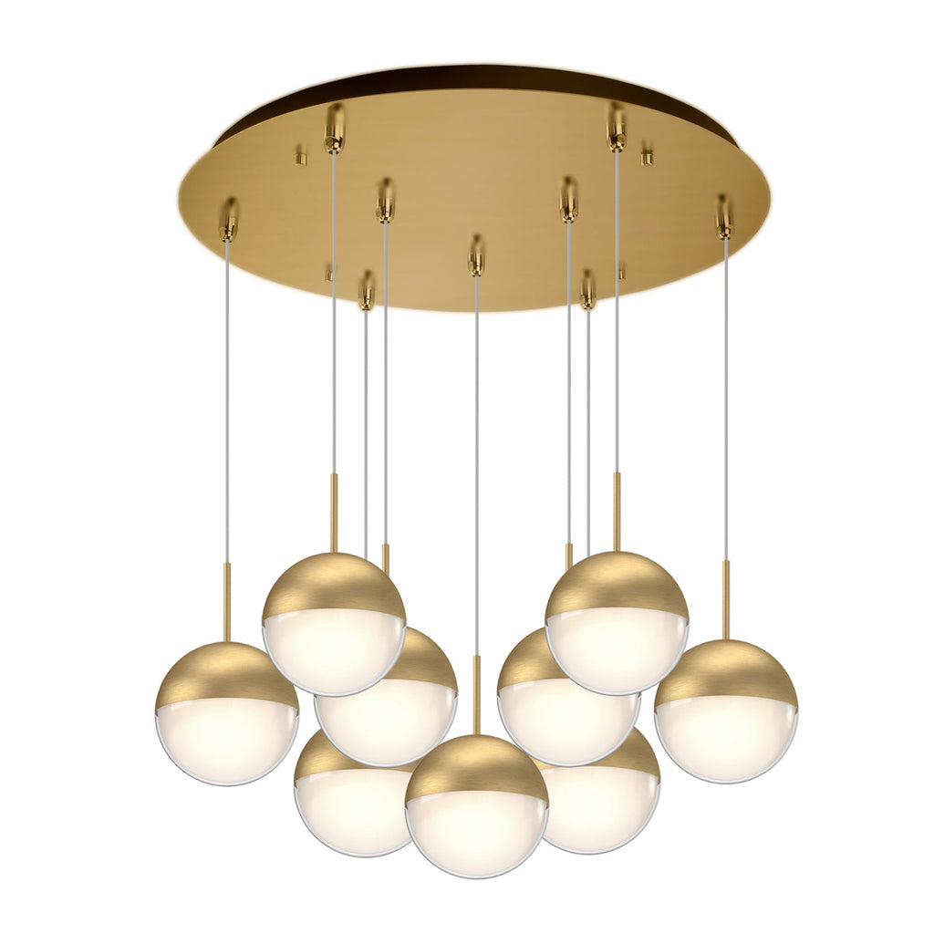 Pluto 4-in 9 Head Multi Pendant