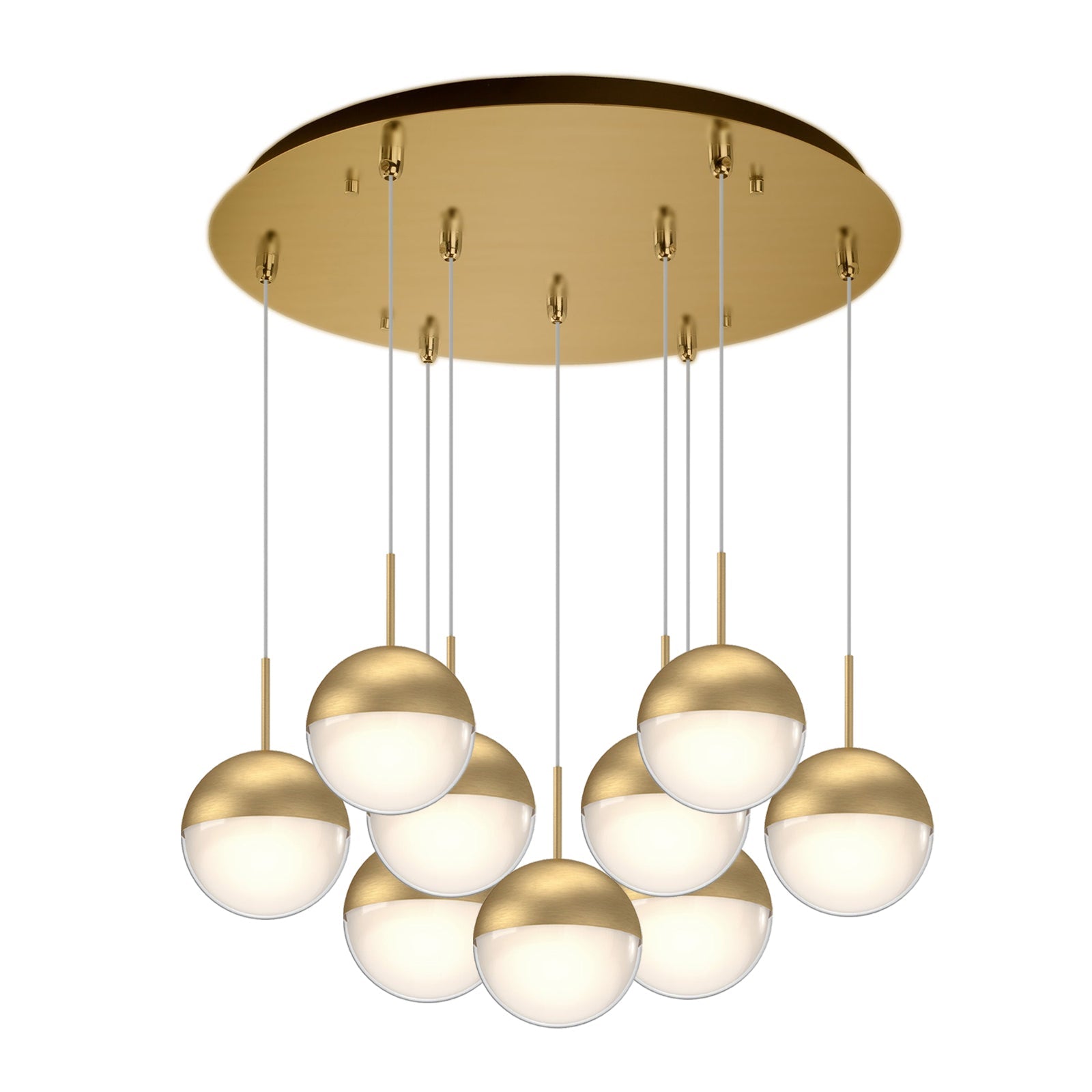 Pluto 4-in 9 Head Multi Pendant