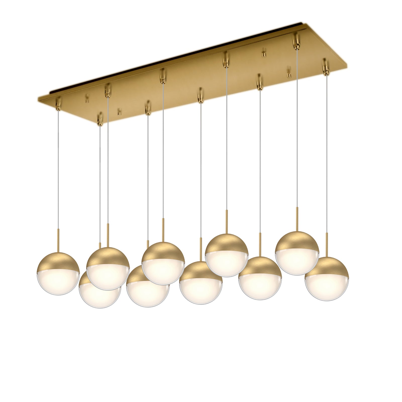 Pluto 4-in 10 Head Multi Pendant
