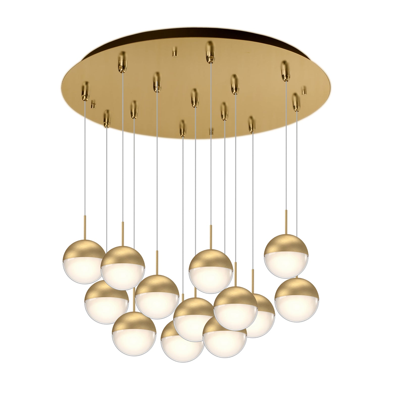 Pluto 4-in 13 Head Multi Pendant
