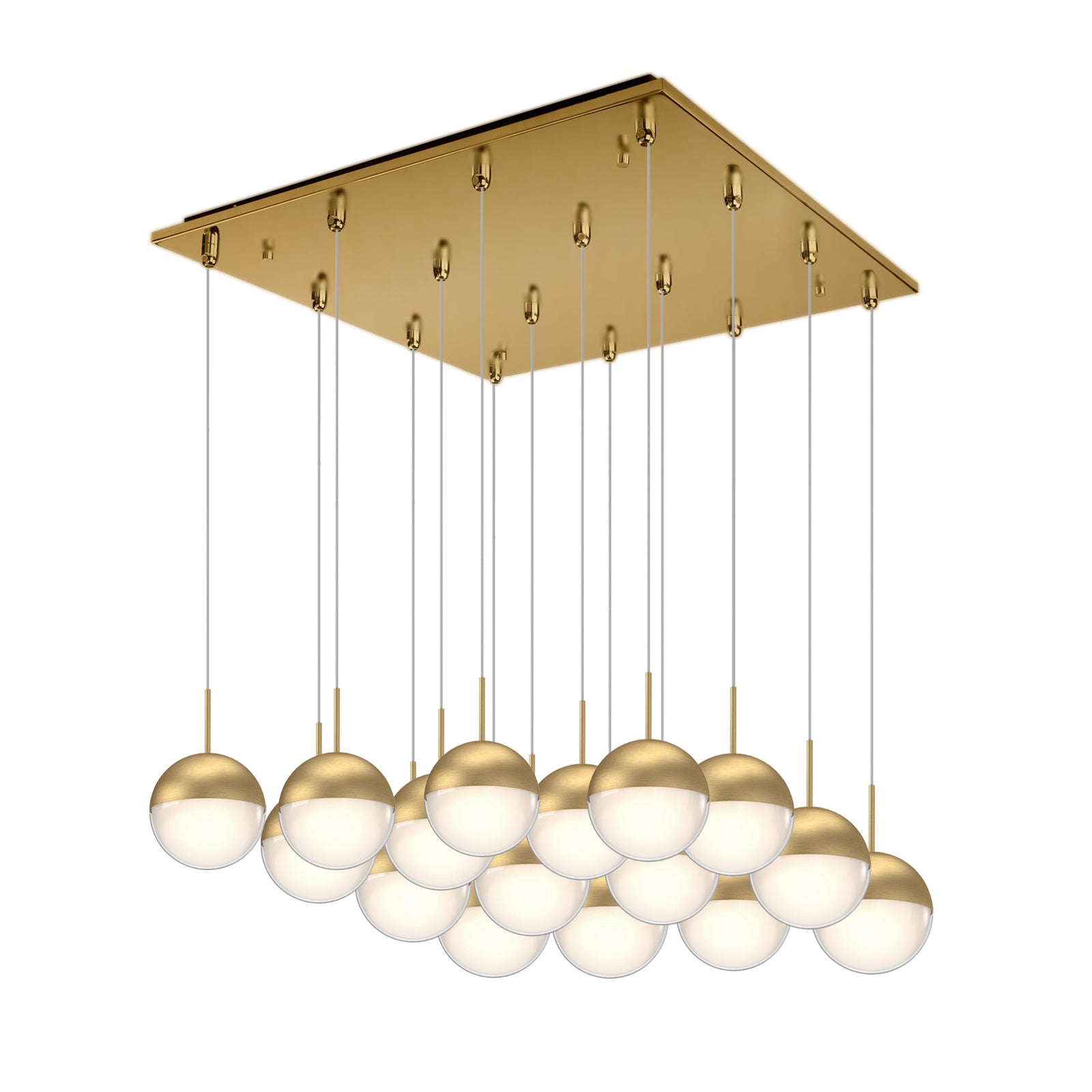 Pluto 4-in 16 Head Multi Pendant