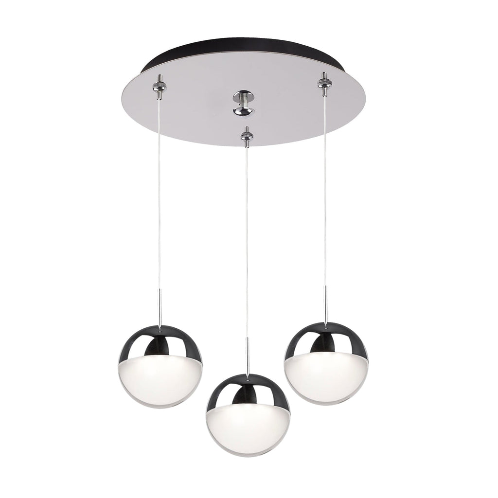 Pluto 4-in 3 Head Multi Pendant