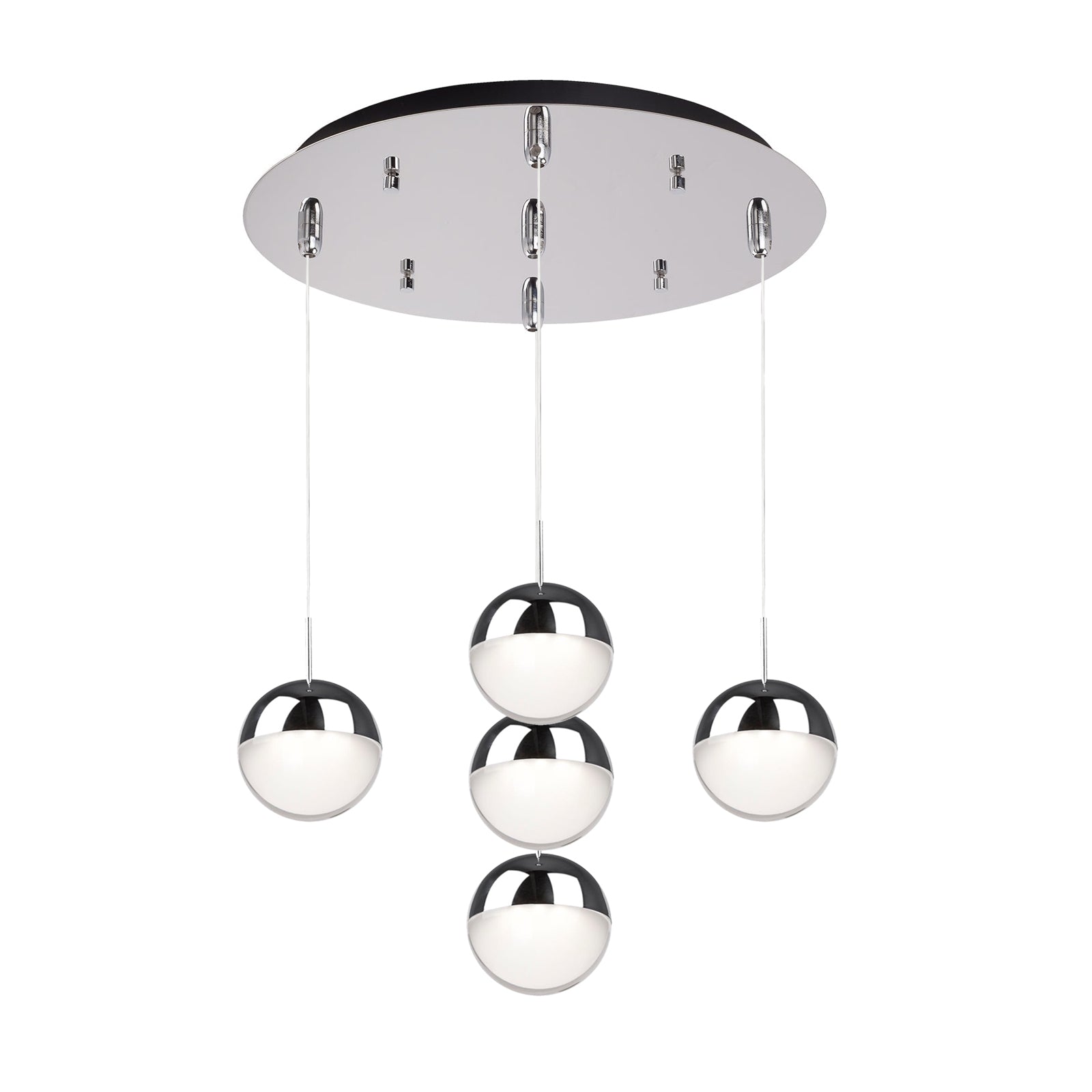 Pluto 4-in 5 Head Multi Pendant