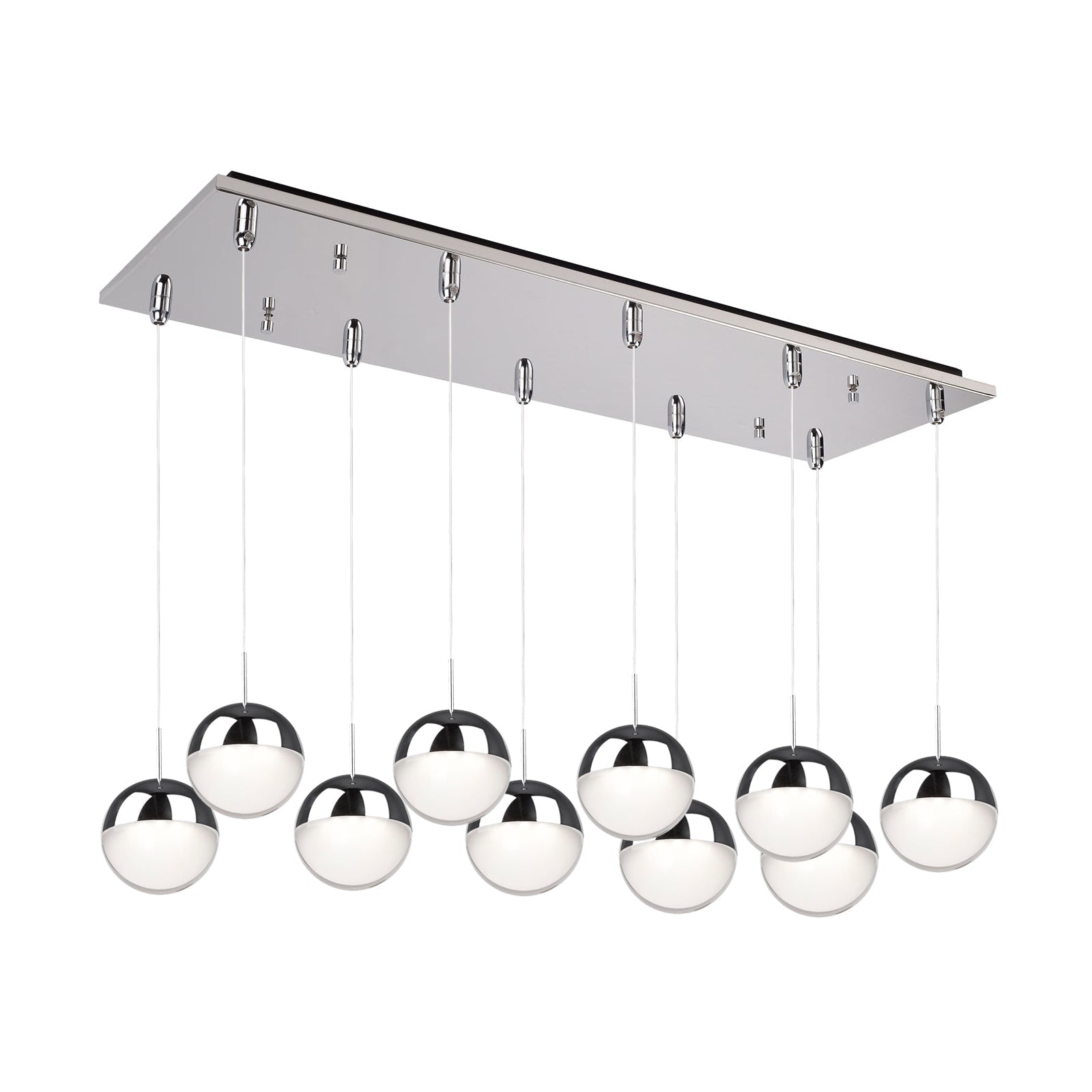 Pluto 4-in 10 Head Multi Pendant