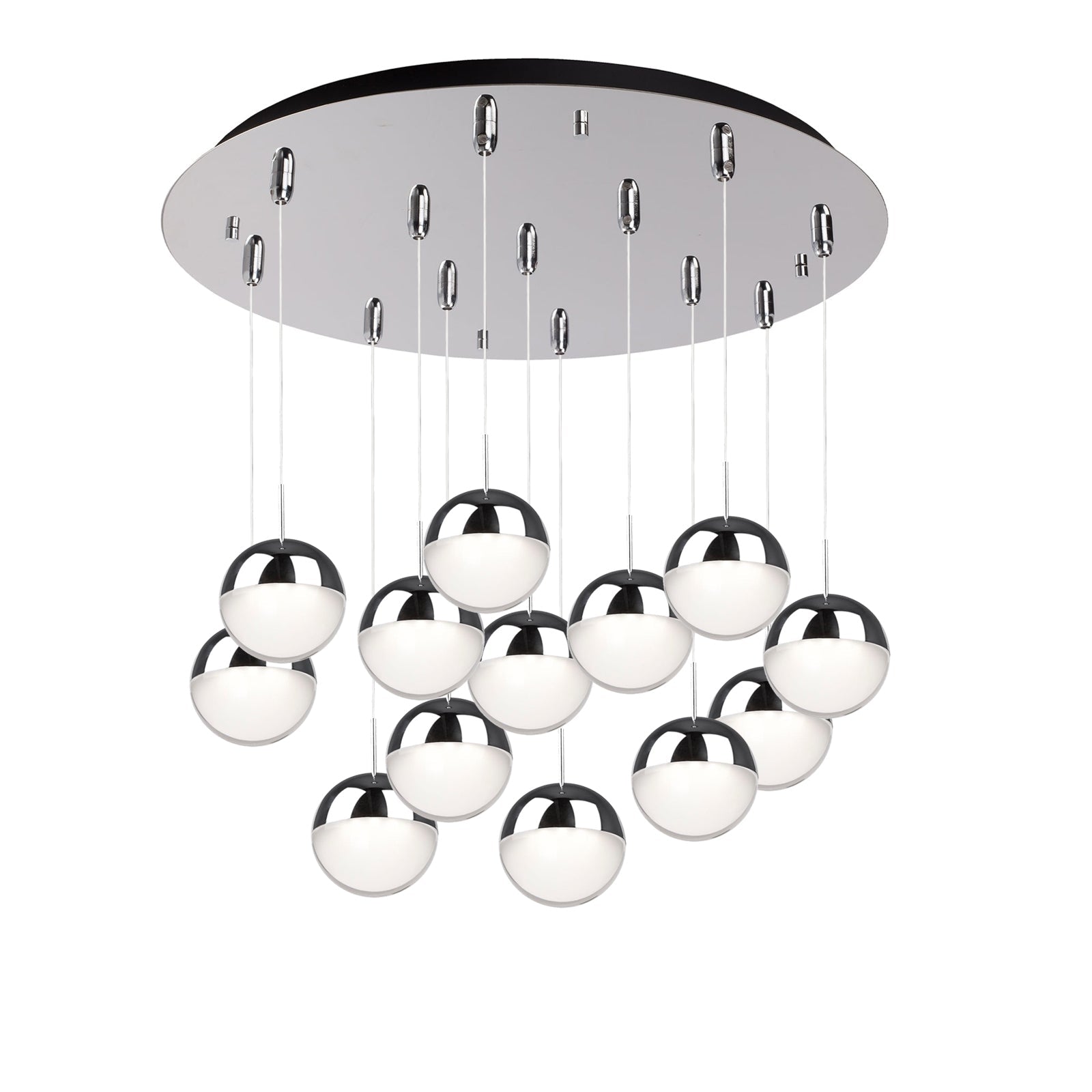 Pluto 4-in 13 Head Multi Pendant