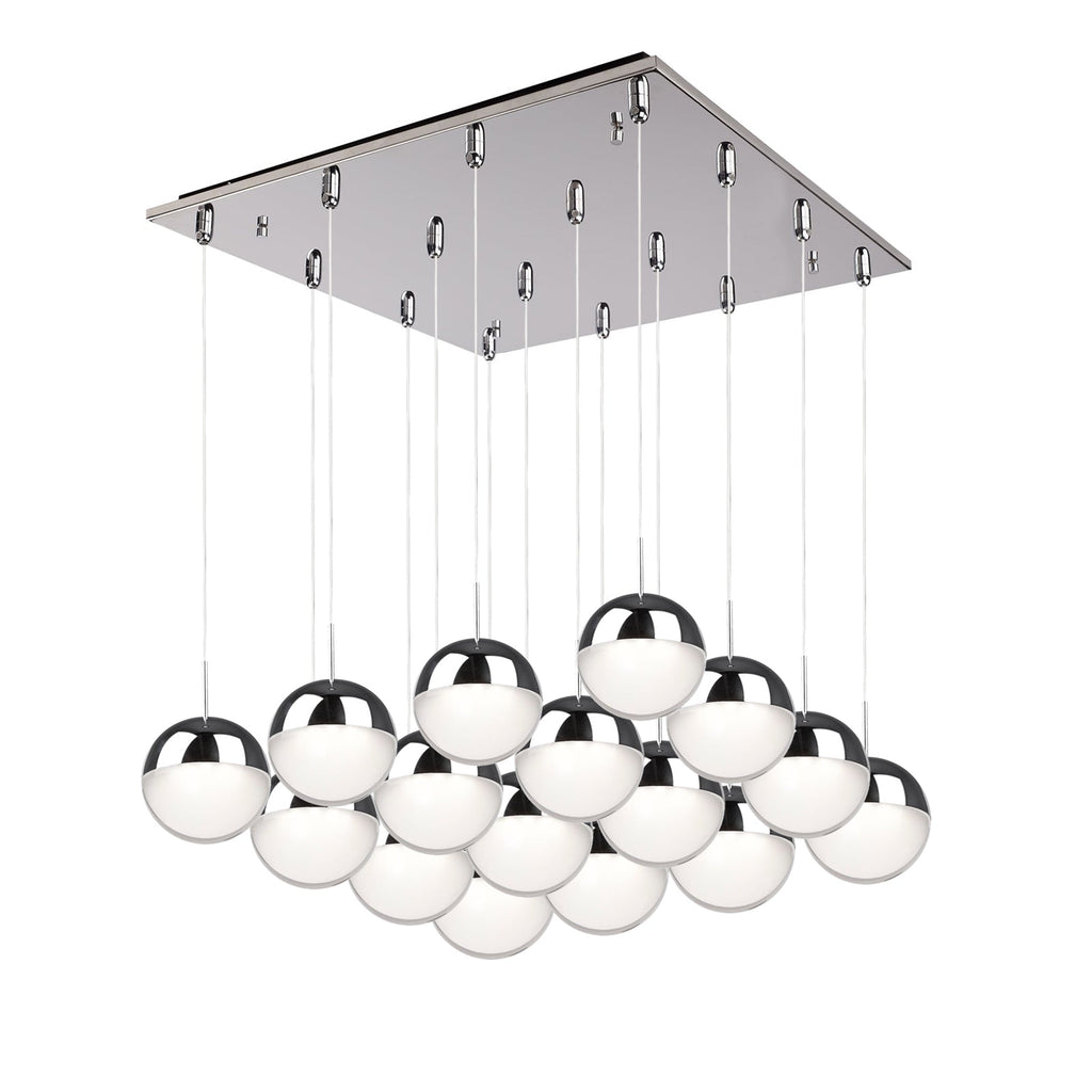 Pluto 4-in 16 Head Multi Pendant