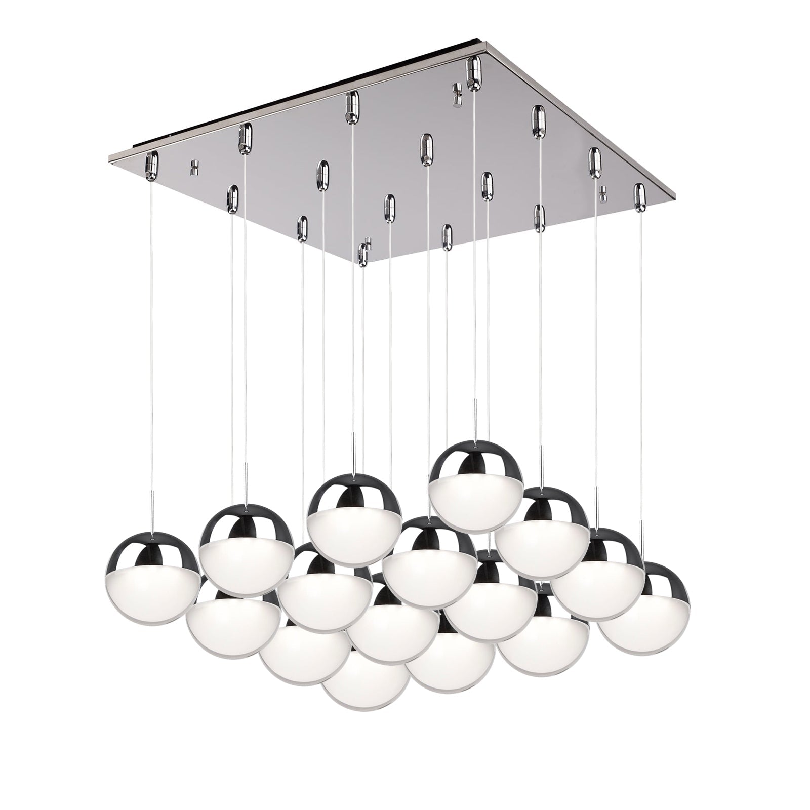 Pluto 4-in 16 Head Multi Pendant