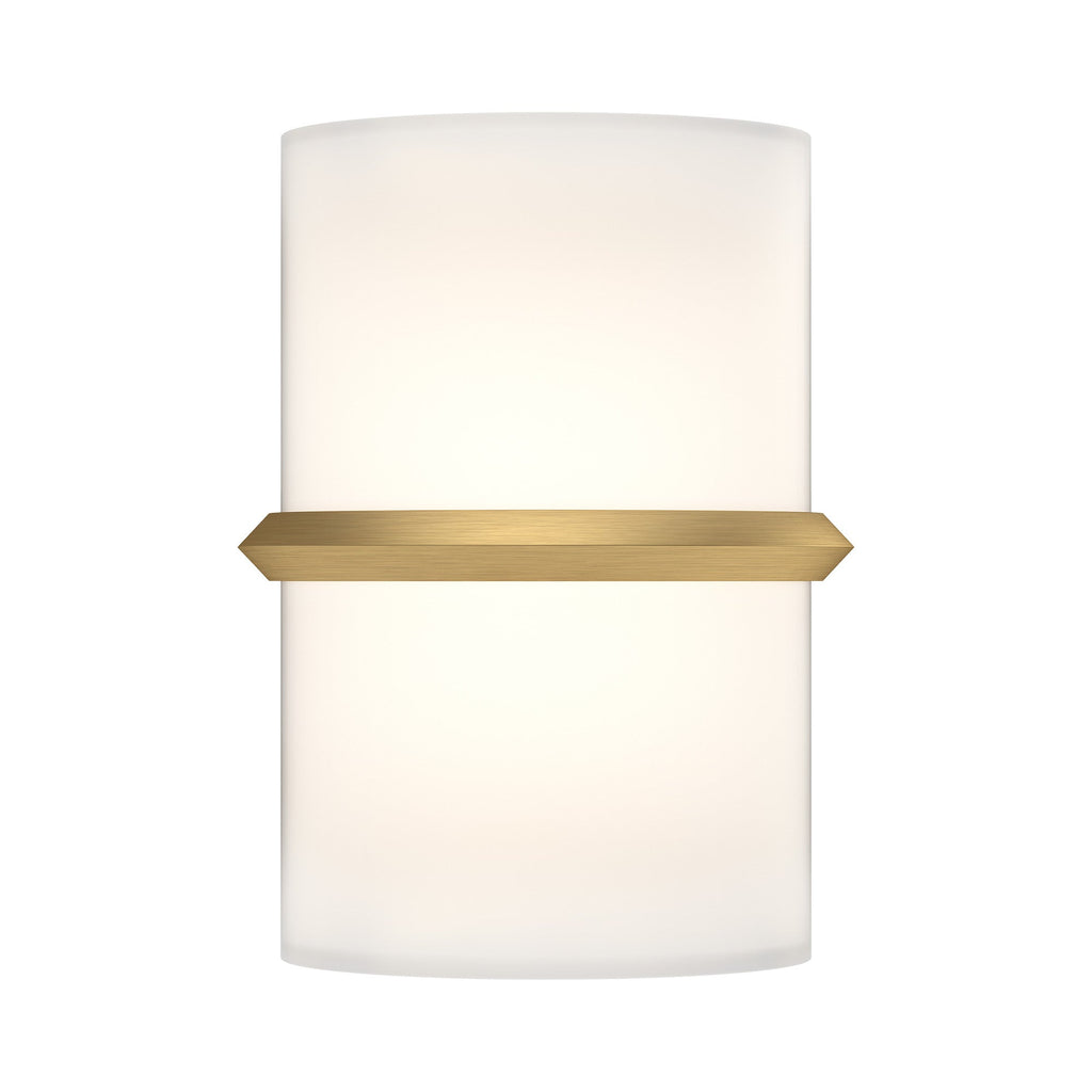 Pondi 9-in Wall Sconce — Brushed Gold